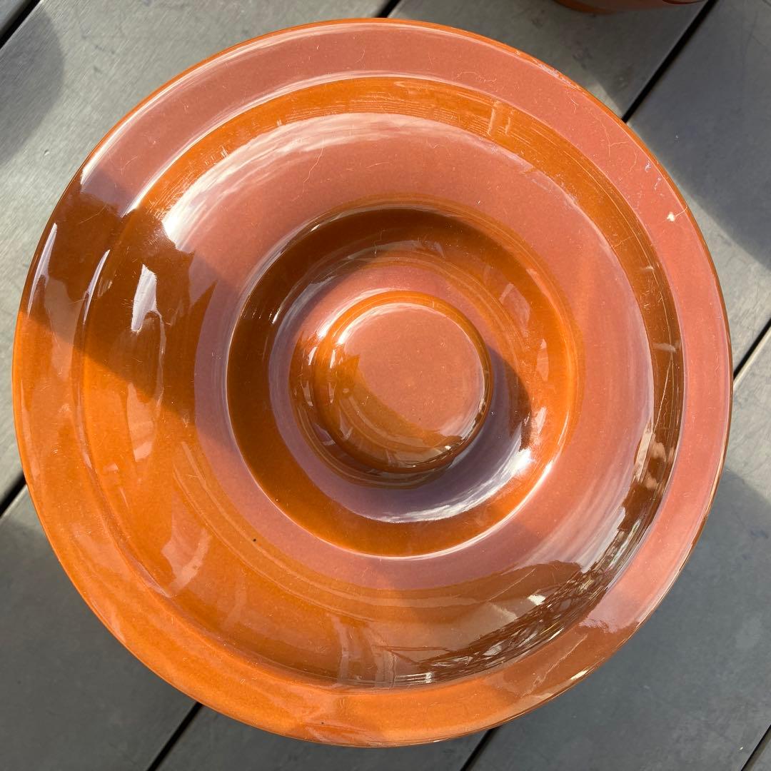 久松 かめ丸壺蓋付 5号・3号・2号 ３個セット 漬物容器 常滑焼