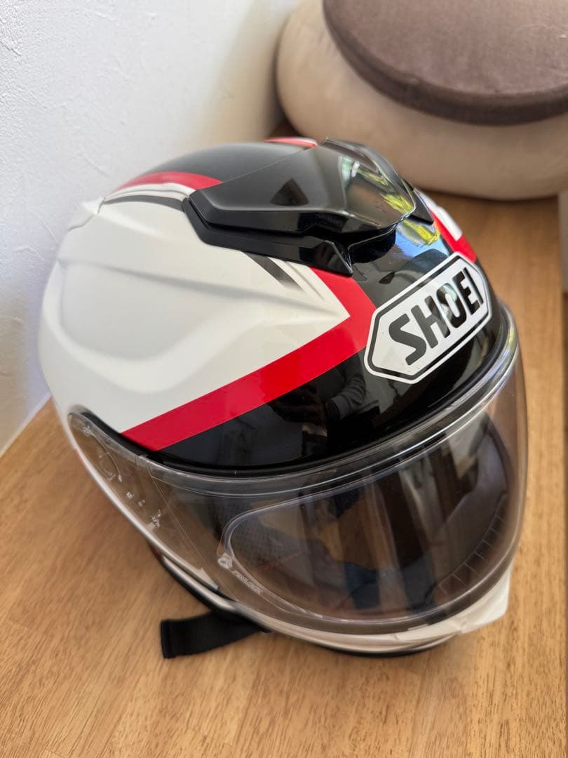 SHOEI フルフェイスヘルメット gt-air2黒/白/赤