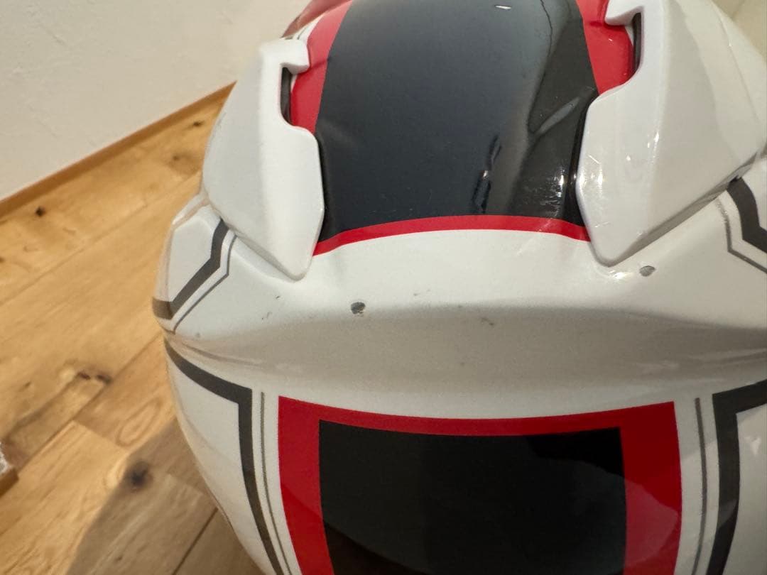 SHOEI フルフェイスヘルメット gt-air2黒/白/赤