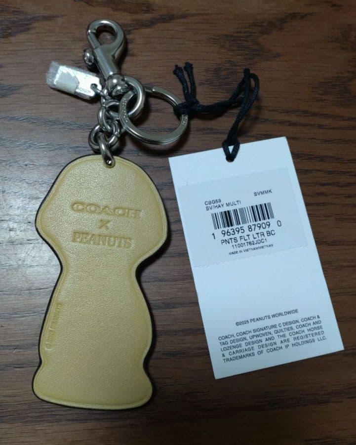 COACH　PEANUTS チャーム