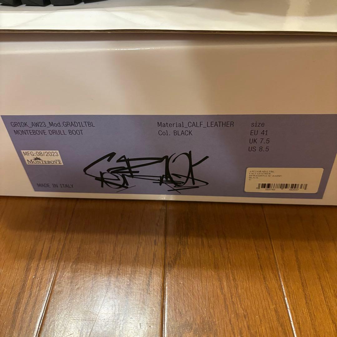 靴 GR10K montebove drull boots