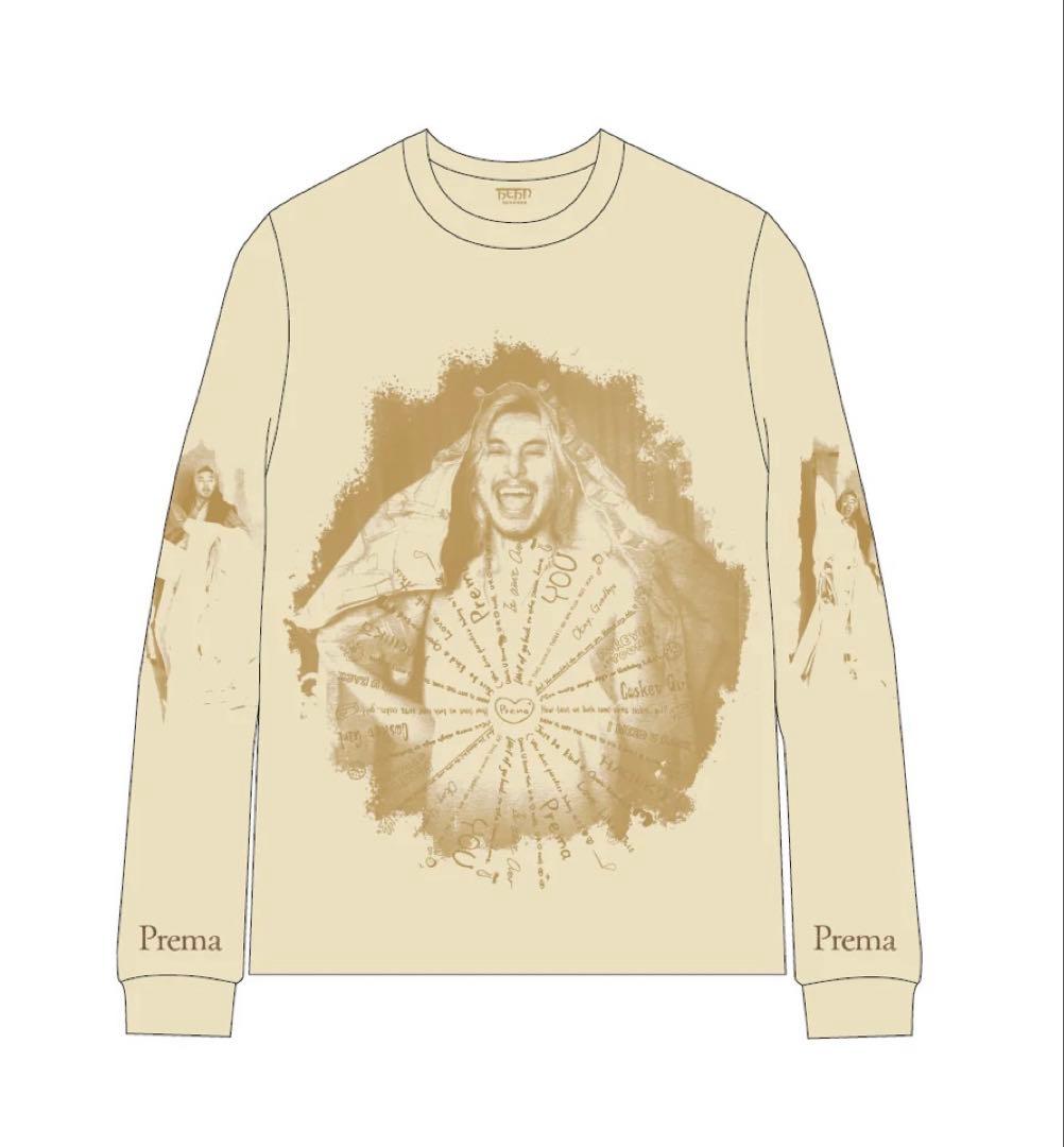 藤井風　Faded Prema Long Sleeve T-Shirt XL