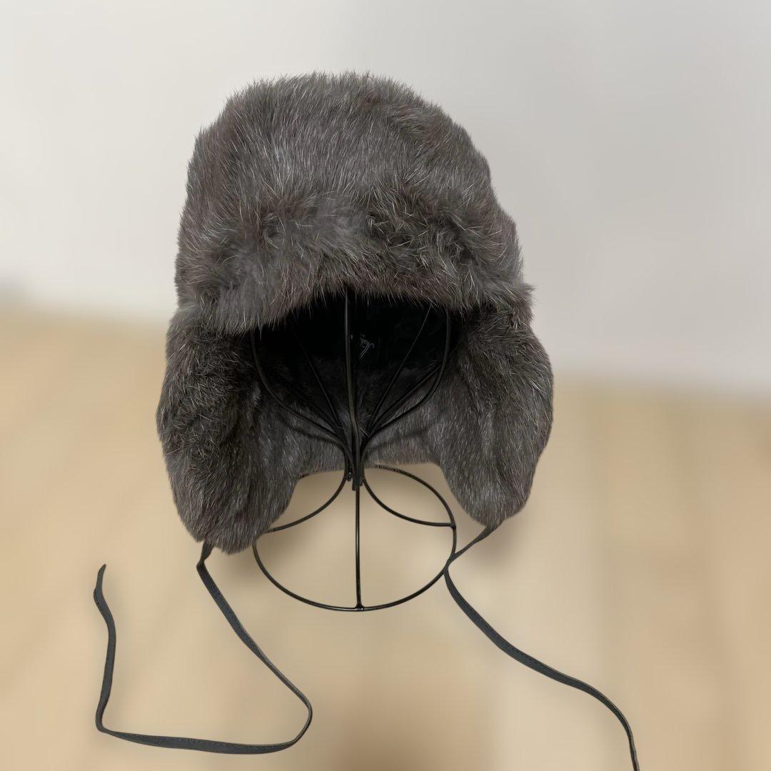 【美品‼️】ミュールバウアー・ラビットファー・ウシャンカ/MUHLBAUER