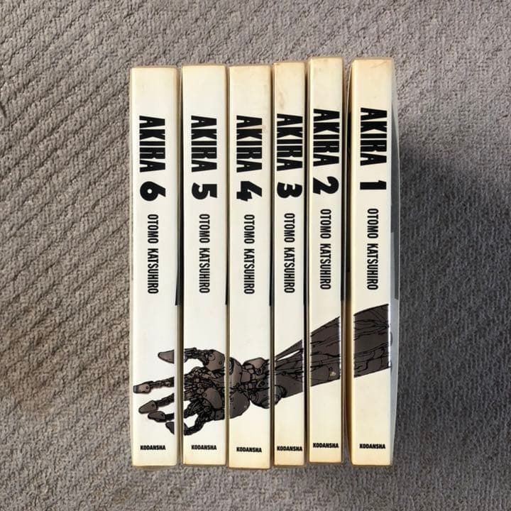 大友克洋AKIRA アキラ 総天然色 1〜6巻