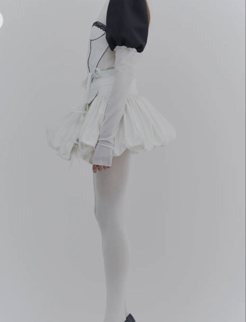 スカート litmus lutens Pillows balloon mini skirt