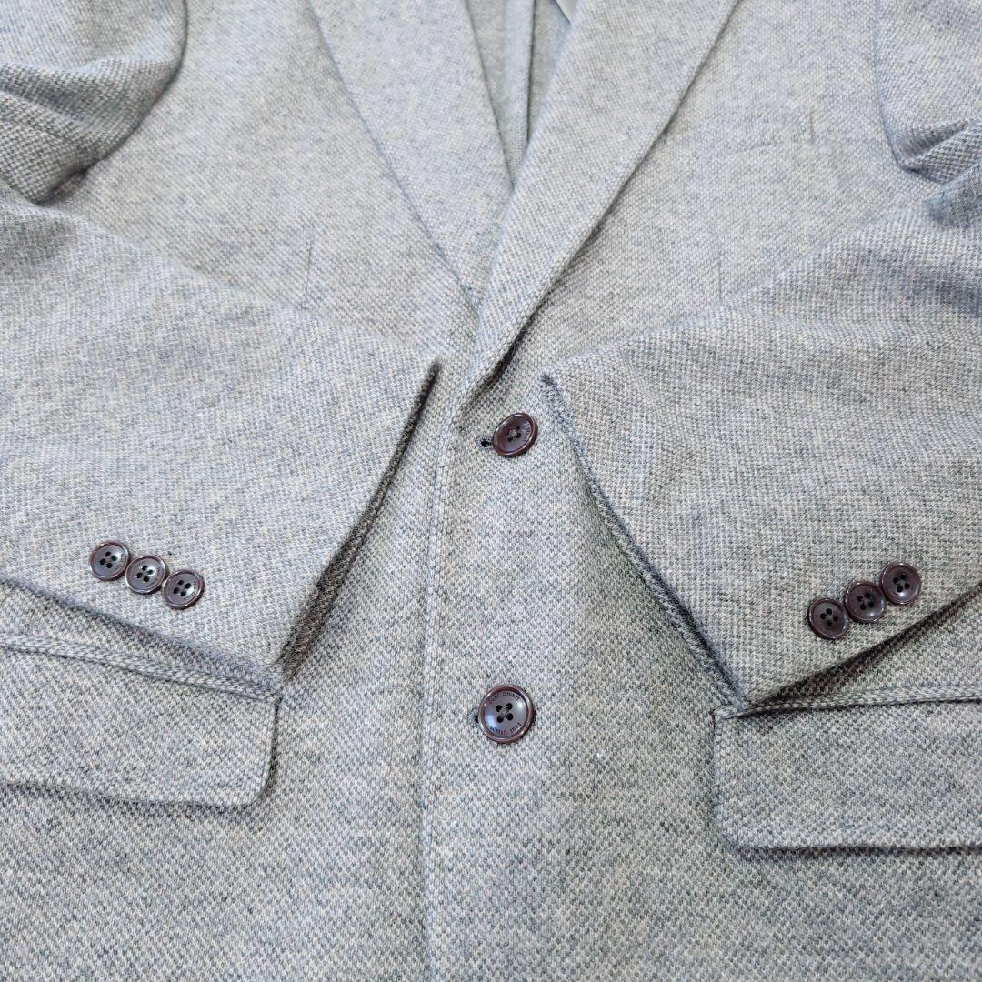 【未使用級】Paul Stuart　高級　アンゴラ　ツイードジャケット　XL