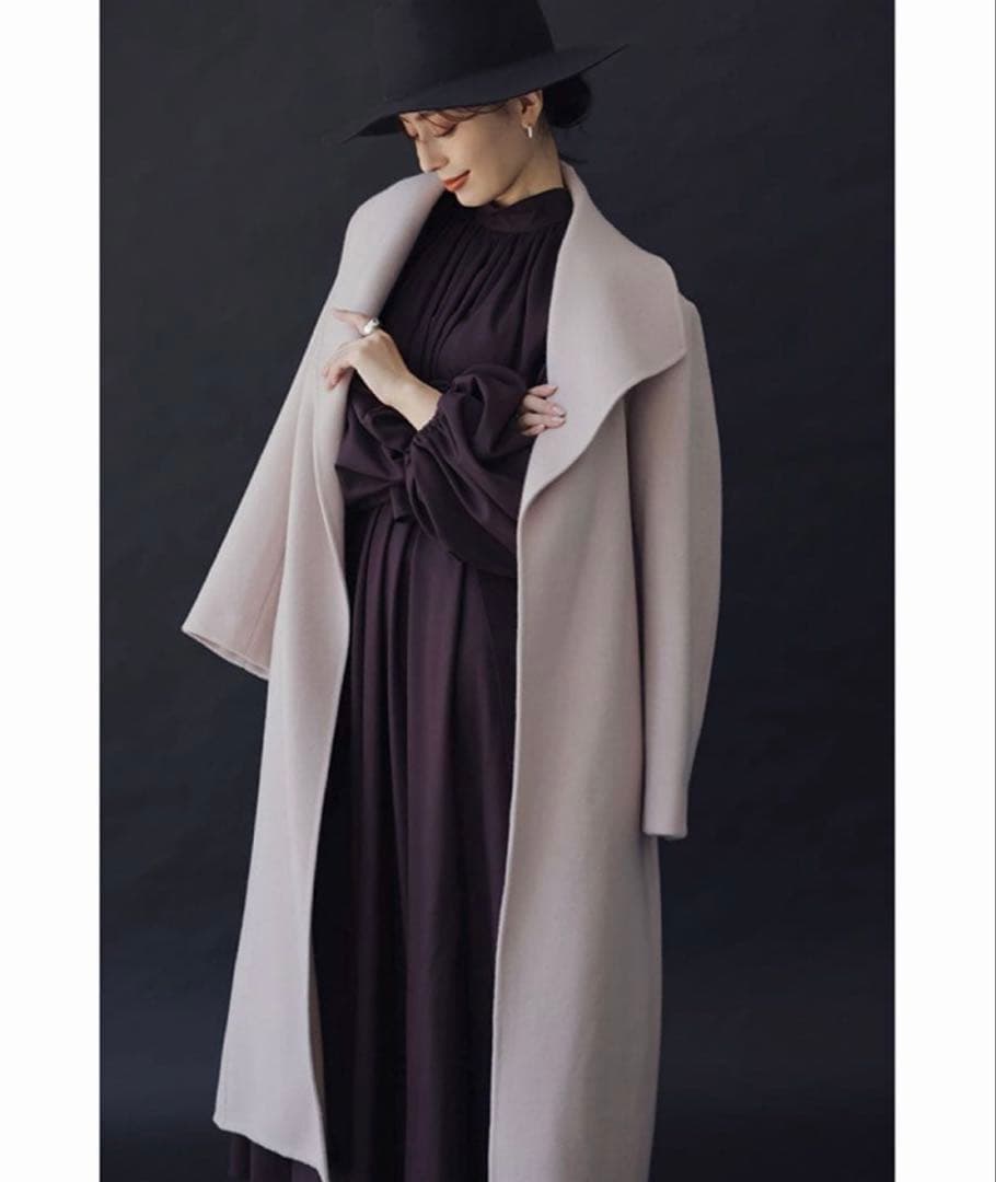 anuans ビッグカラーリバーコート 2022AW Sサイズ