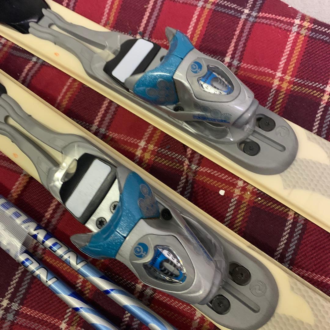 ロシニョール スキー板 ブーツ ストック付き 女性用