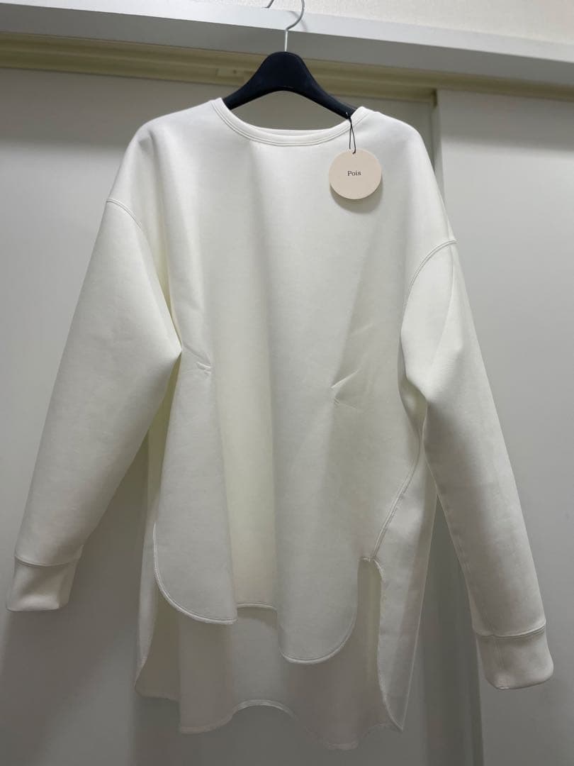 新品未使用　pois ポワ　marshmallow pullover　ホワイト