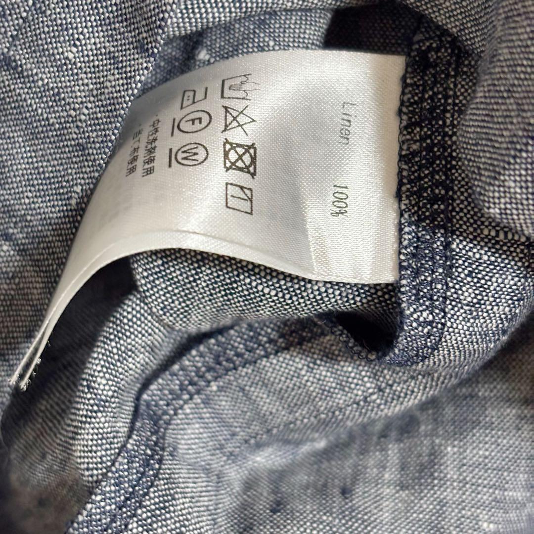 美品　wafu リネン　トップス　ジャケット　カーディガン