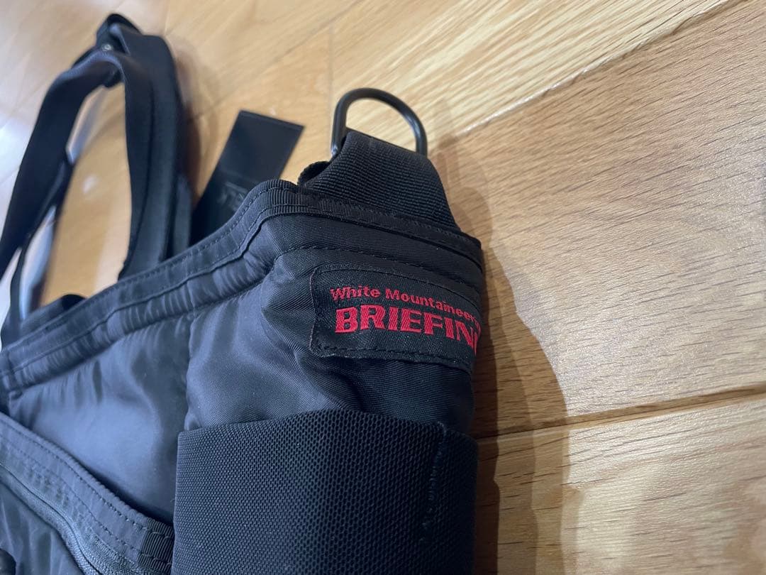 BLK White Mountaineering x BRIEFING トート