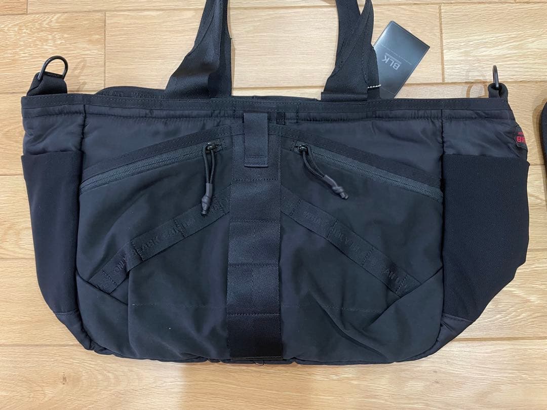 BLK White Mountaineering x BRIEFING トート