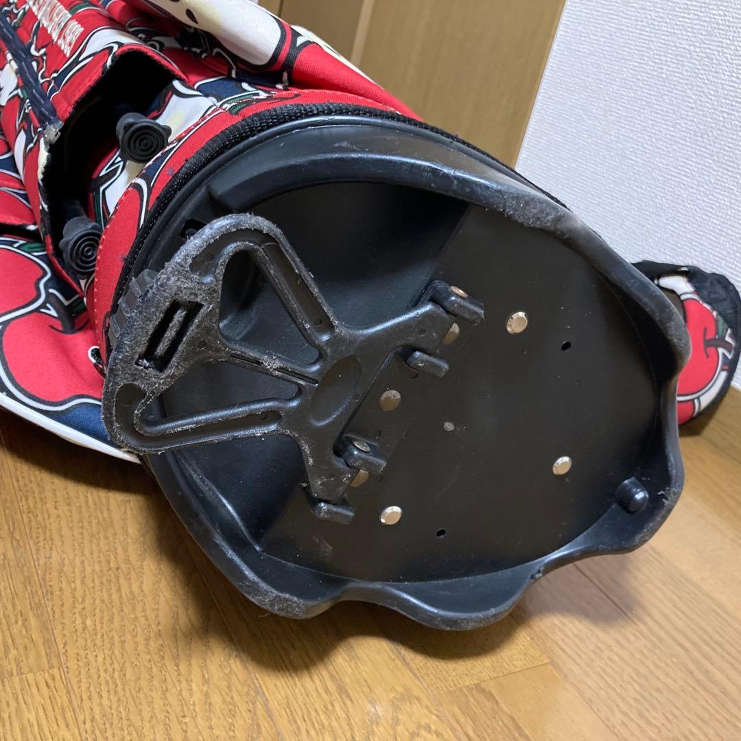 希少 パーリーゲイツ キャディバッグ ゴルフバッグ りんご 林檎 アップル