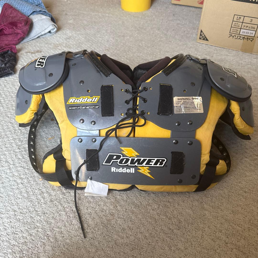 アメリカンフットボール Riddell Power ショルダーパッド