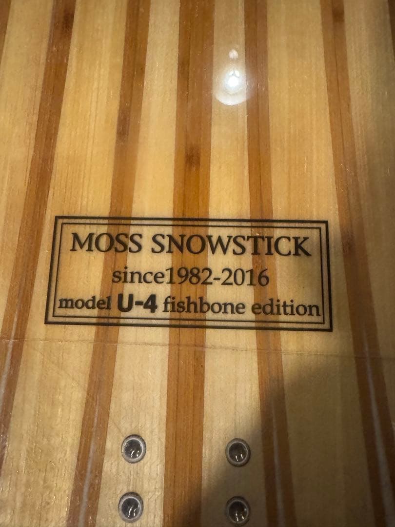 スノーボード MOSS STICK U-4 fishbone edition