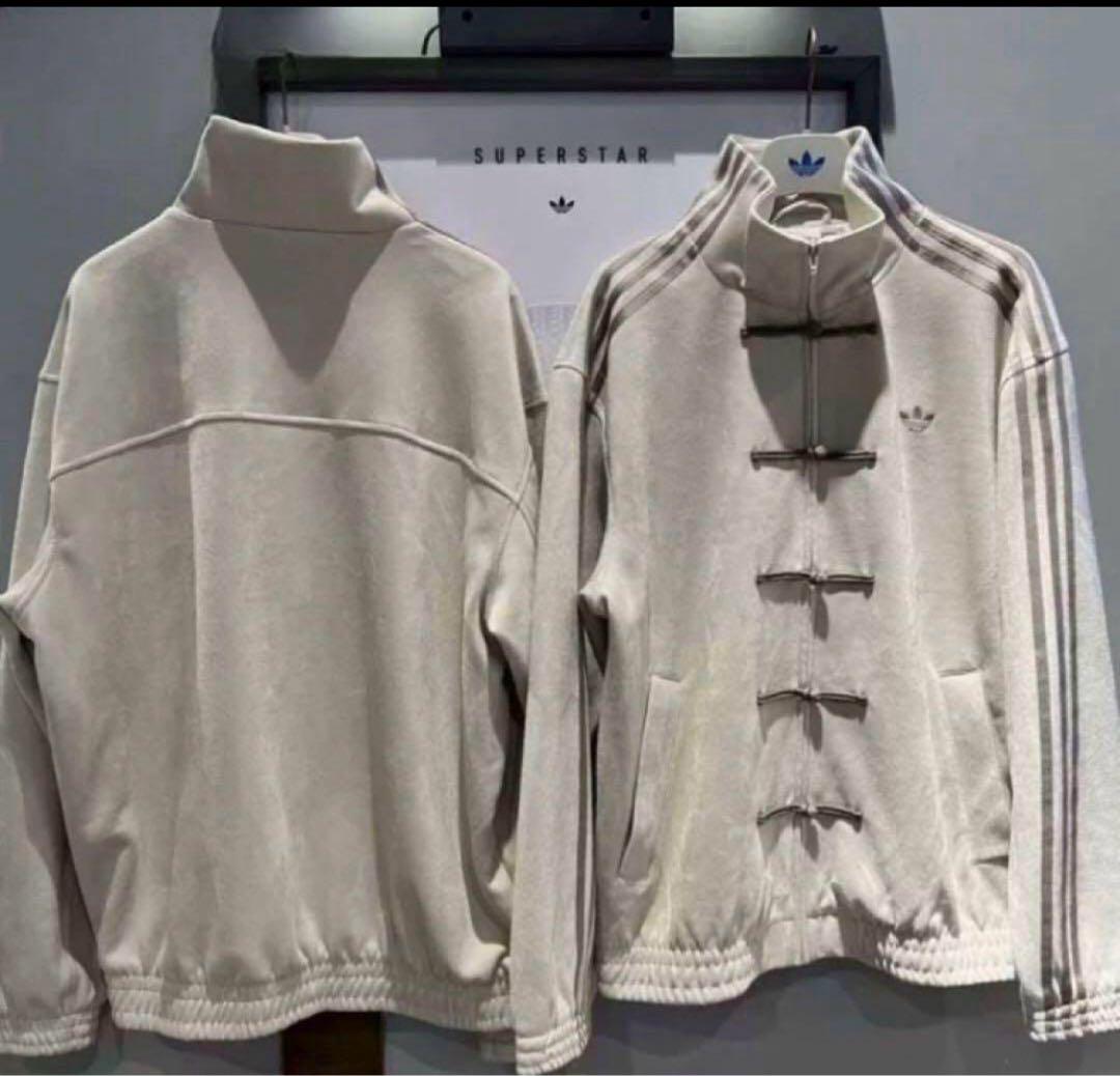 adidasアディダス 中国限定 蛇年トラックジャケット ホワイト XXLサイズ