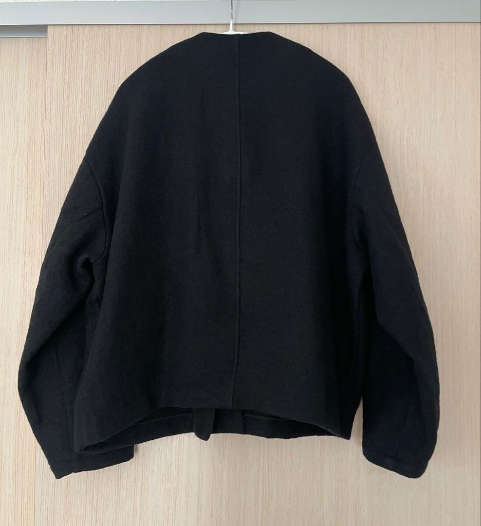 かぐれ　ウールクルーネックジャケット　【2025AW】