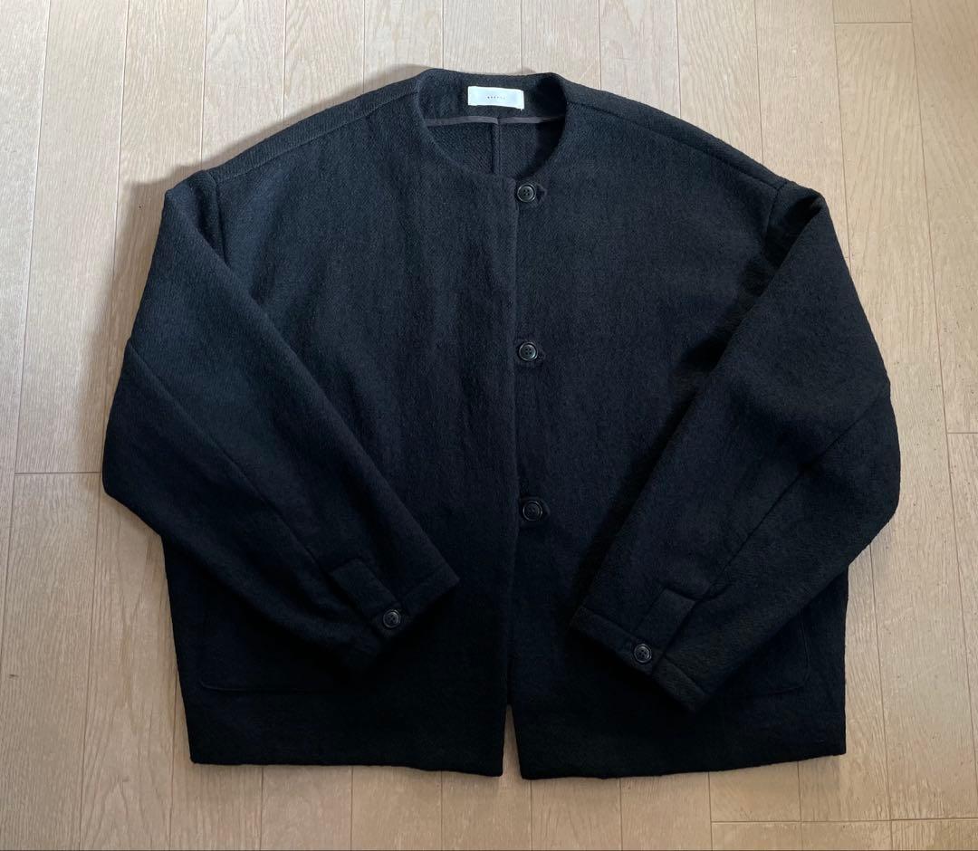 かぐれ　ウールクルーネックジャケット　【2025AW】