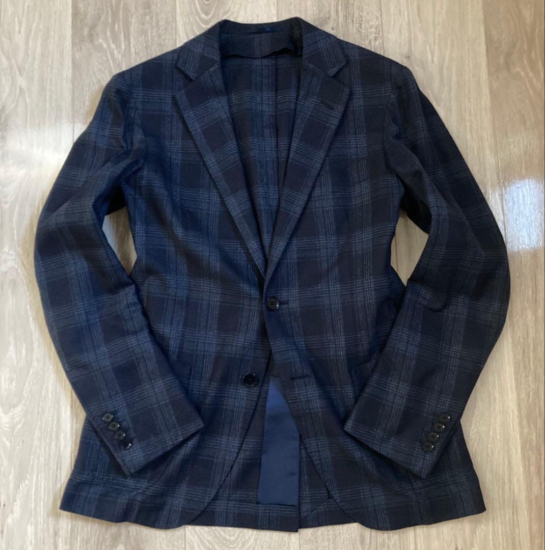 トゥモローランド ロロピアーナ SUNSET ネイビー カシミヤ シルク 44