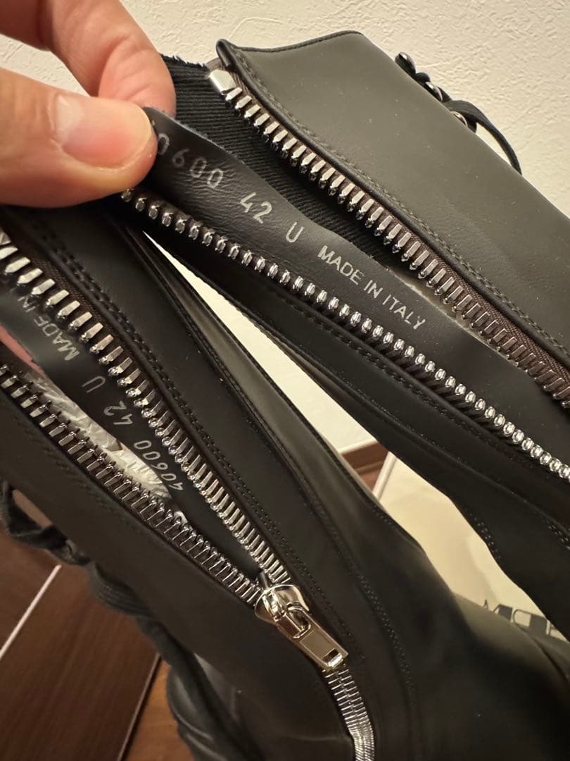 靴 RICK OWENS DRKSHDW Abstract Army Boots