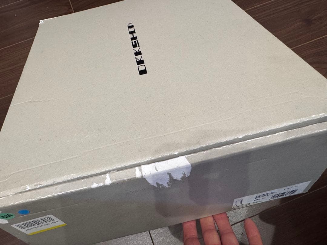 靴 RICK OWENS DRKSHDW Abstract Army Boots