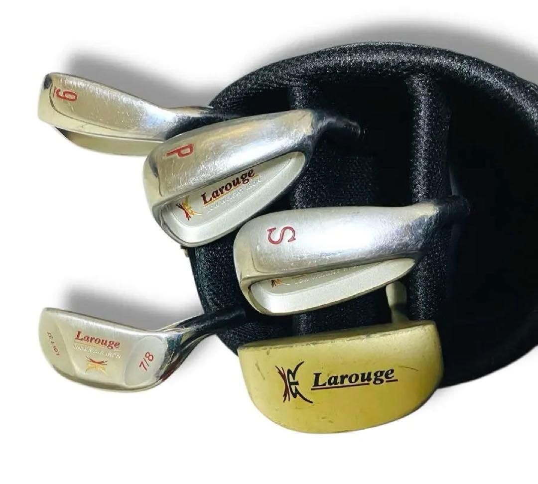Larouge レディース ゴルフ クラブ 8本 セット 右 キャディ バック