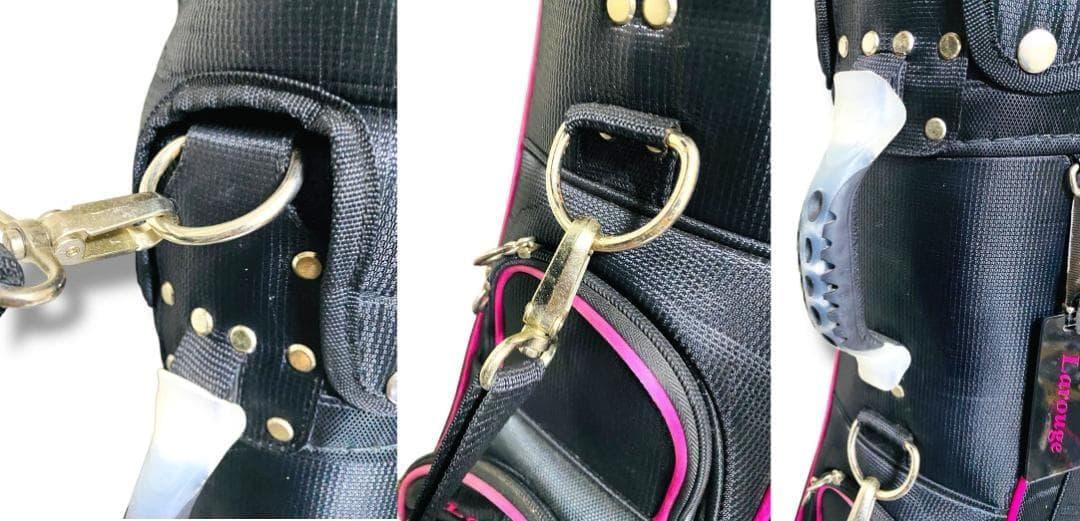 Larouge レディース ゴルフ クラブ 8本 セット 右 キャディ バック