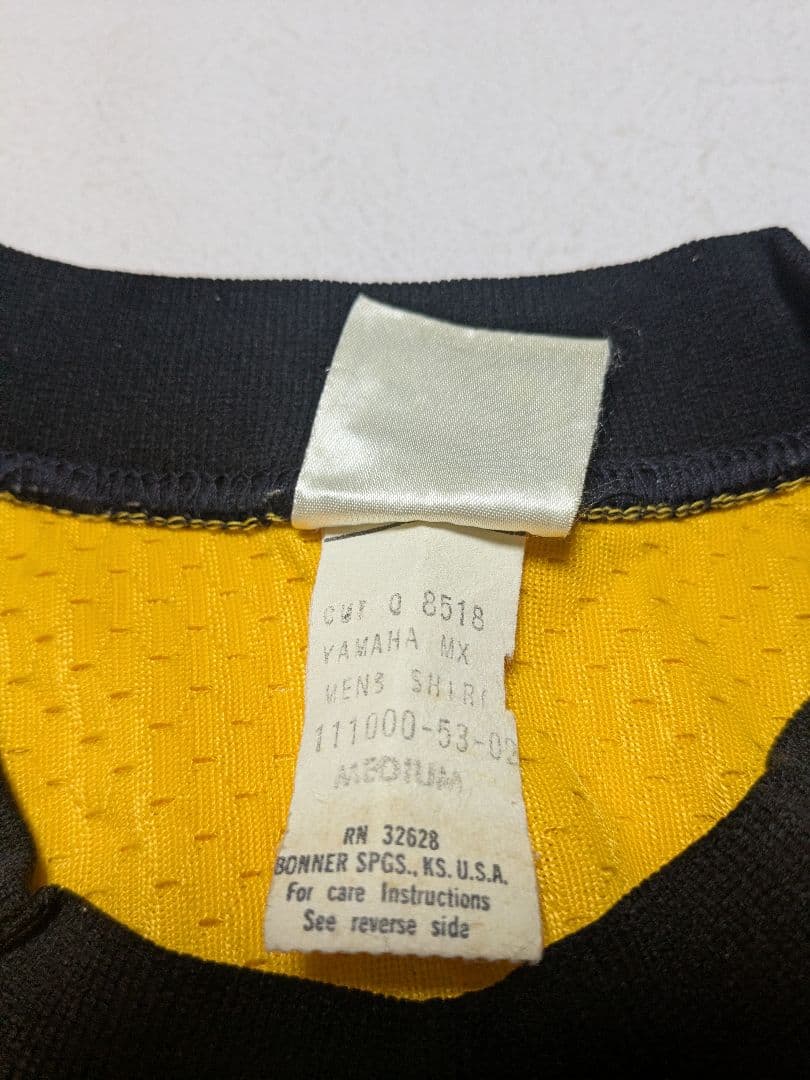 80s〜 YAMAHA ヤマハ メッシュ モトクロスシャツ