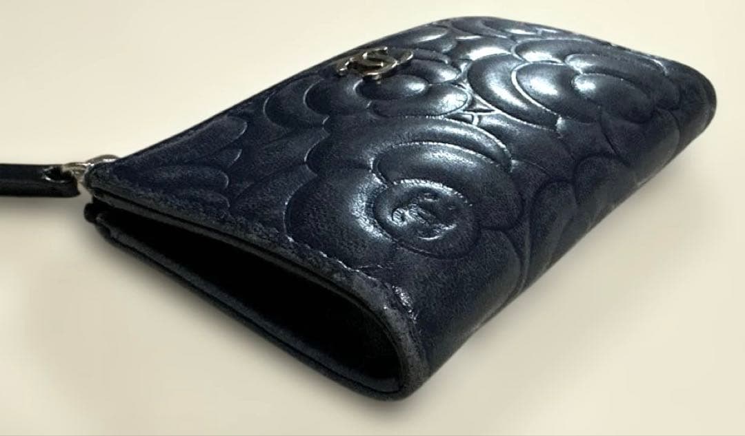 CHANEL カメリア　キーケース