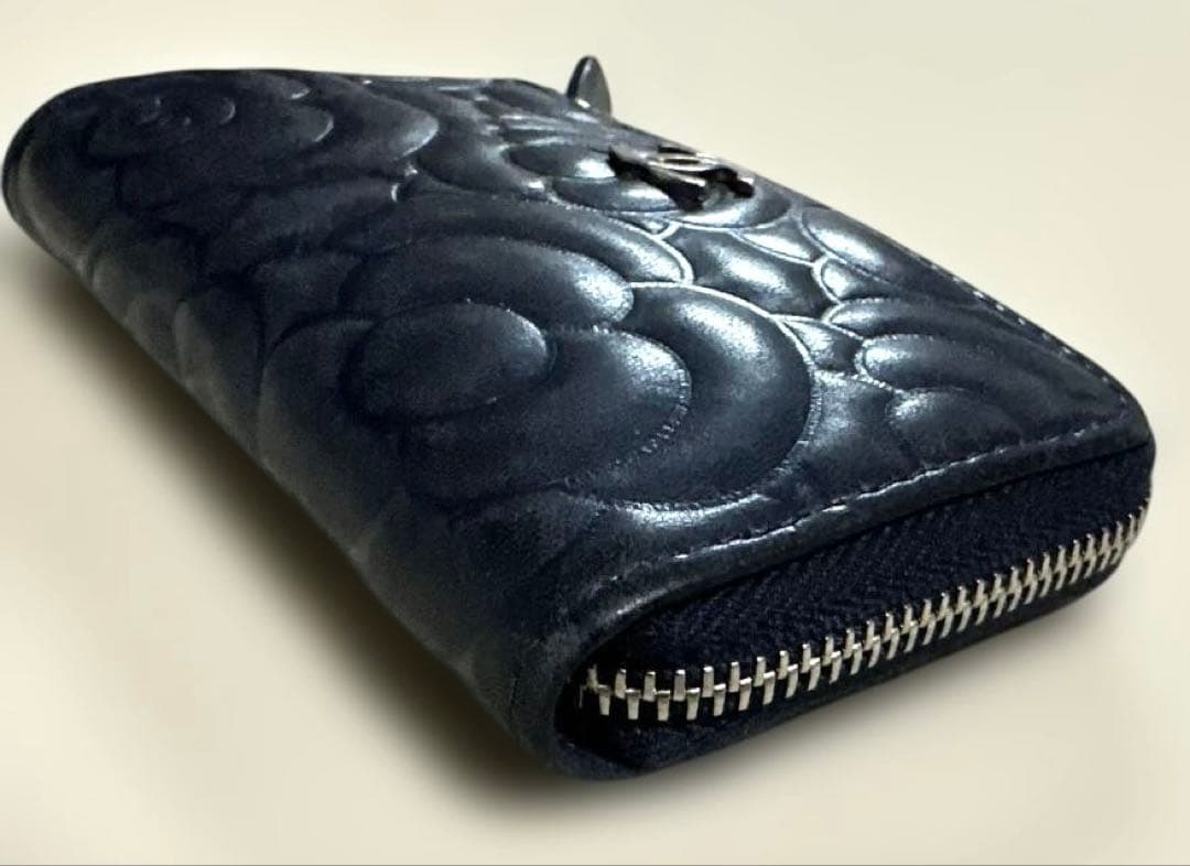 CHANEL カメリア　キーケース