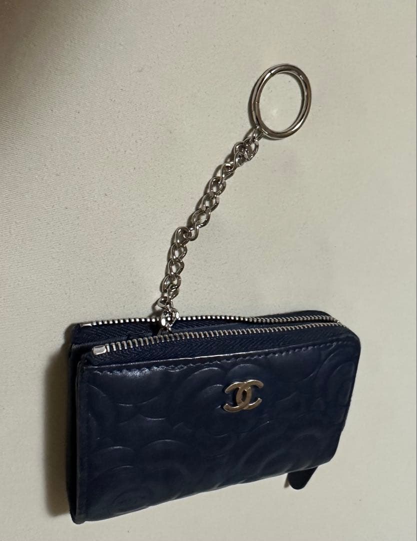 CHANEL カメリア　キーケース