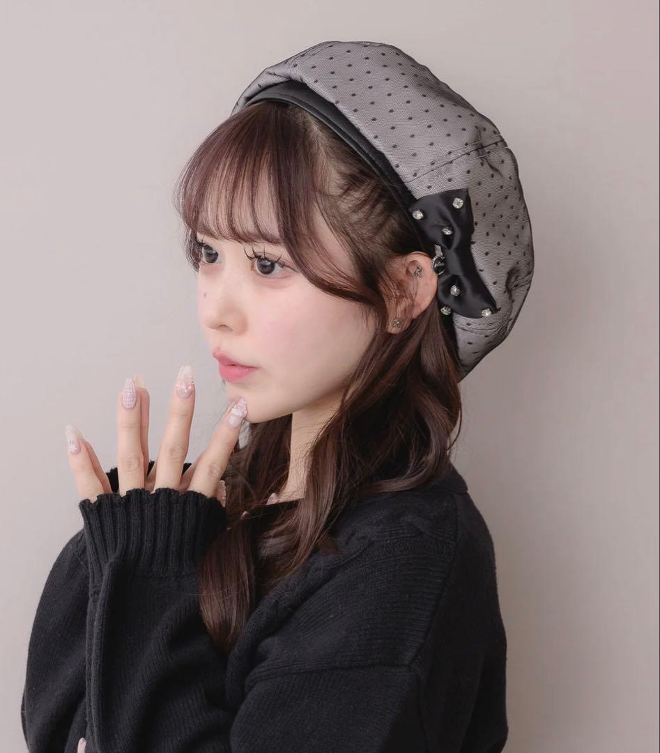 pium ぴうむ ドットチュールリボンベレー