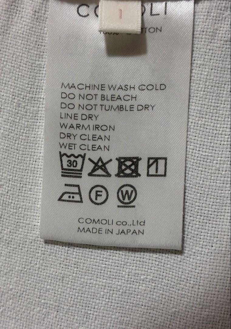 試着のみ✨ 25ss サイズ1 コモリ 1938 ジャケット