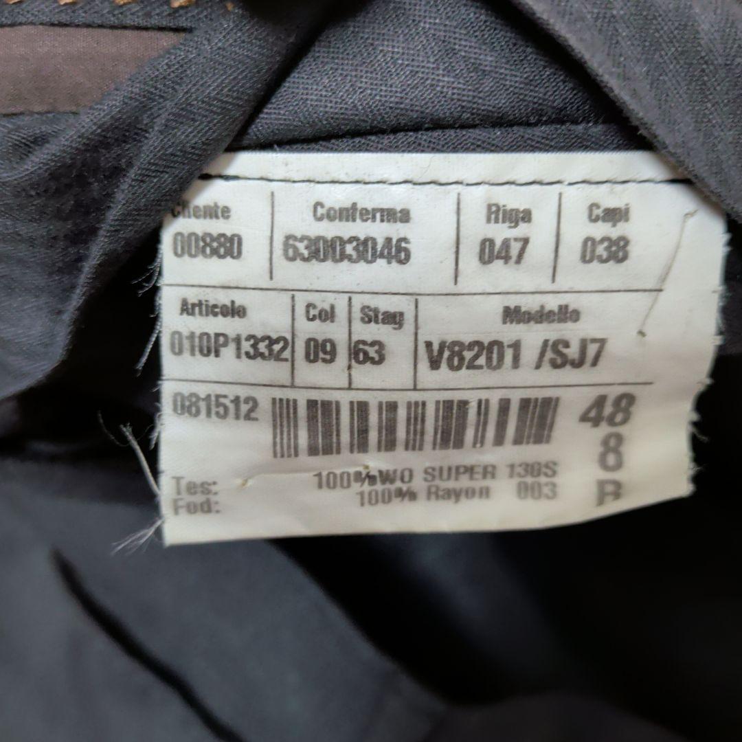 ルイ•ヴィトン　ブラック シングルブレスト スーツ