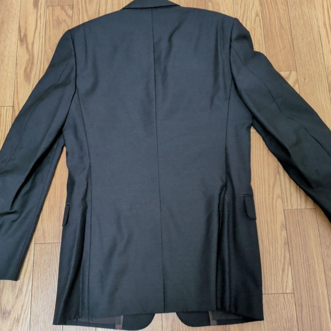 ルイ•ヴィトン　ブラック シングルブレスト スーツ