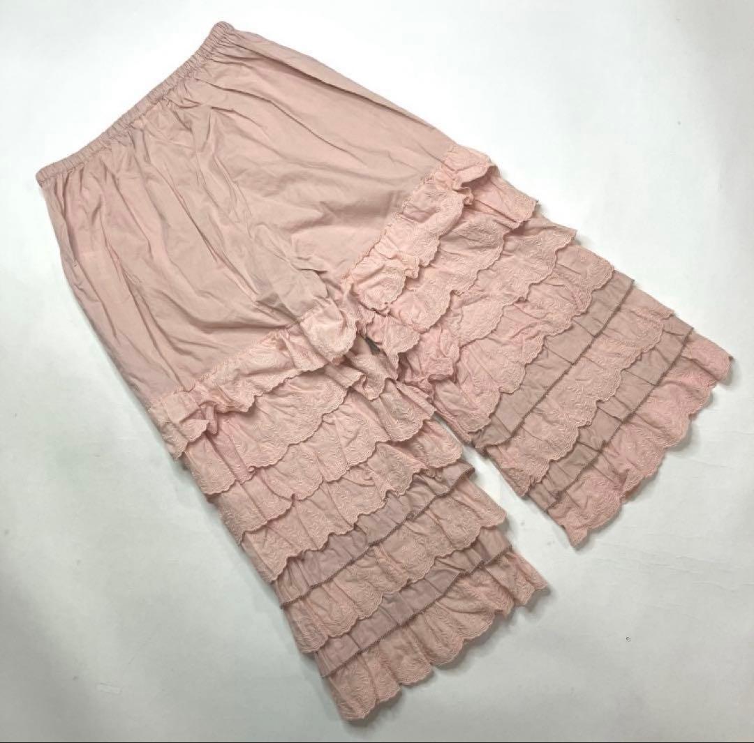 ピンクハウス ピンク レース使い ドロワーズ