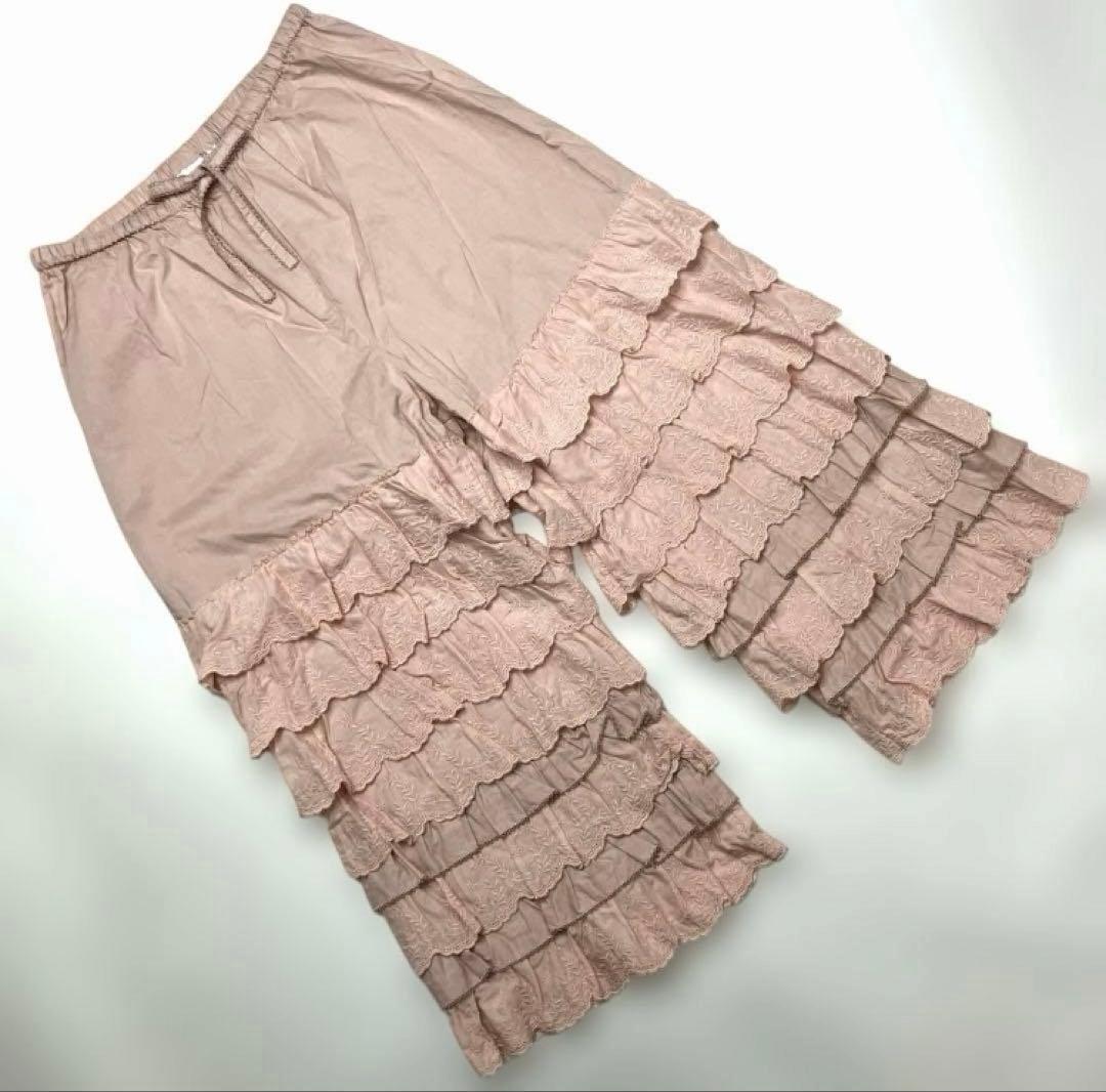 ピンクハウス ピンク レース使い ドロワーズ