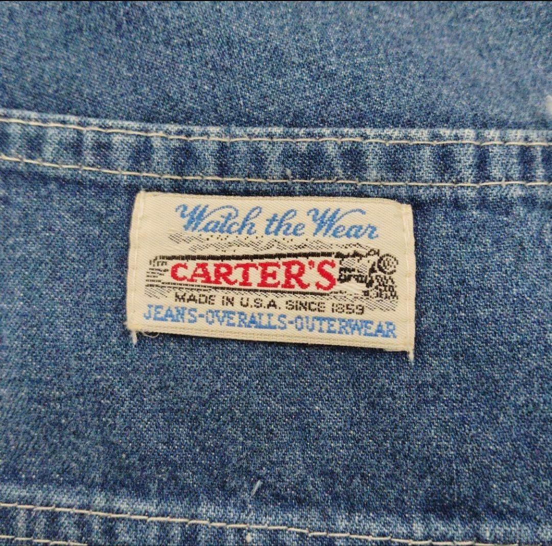 70's CARTER'S カーターズ　ペインターパンツ　ヴィンテージ　USA製