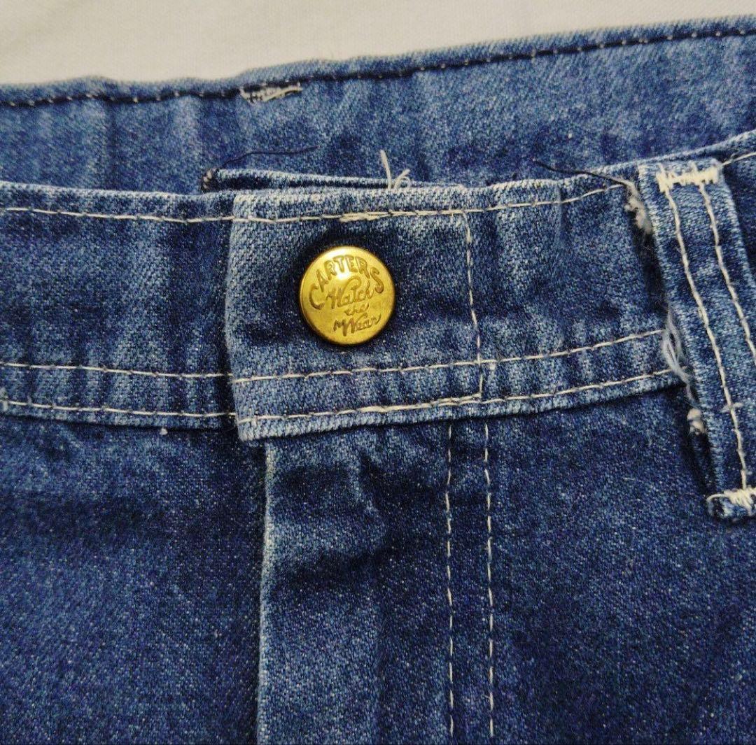 70's CARTER'S カーターズ　ペインターパンツ　ヴィンテージ　USA製
