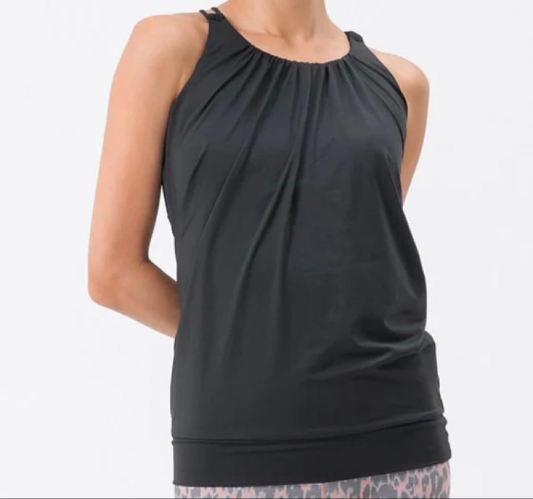 SUKALA フロントギャザークロスキャミソール