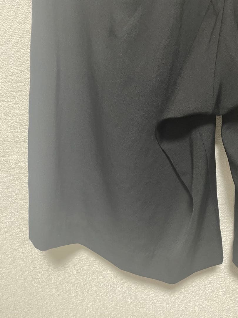 Y’s 25aw WOOL GABARDINE ZIP TUCKED