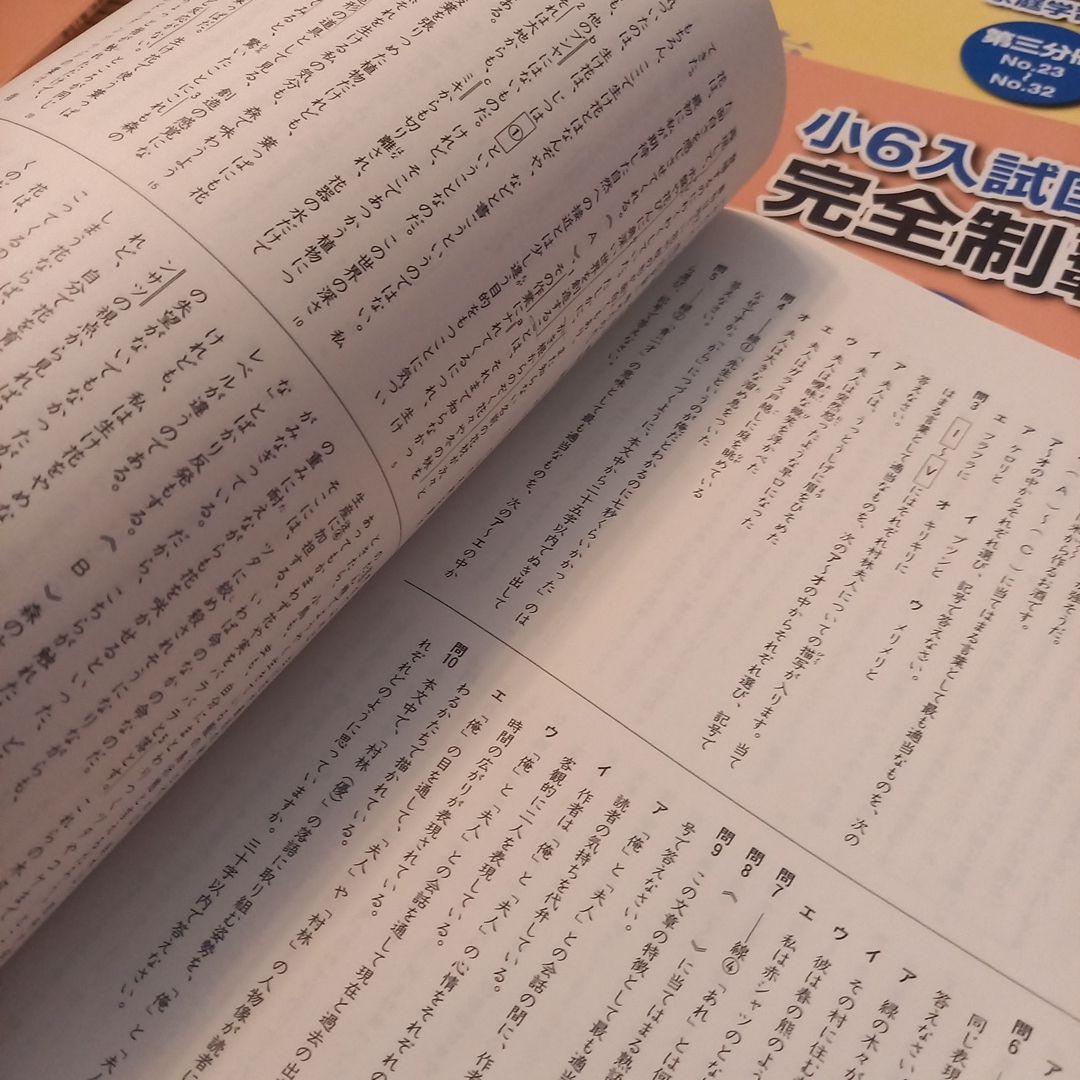 祝❕最終合格値下げ‼️ほぼ無記入☆　【最新版】浜学園　小６　国語セット