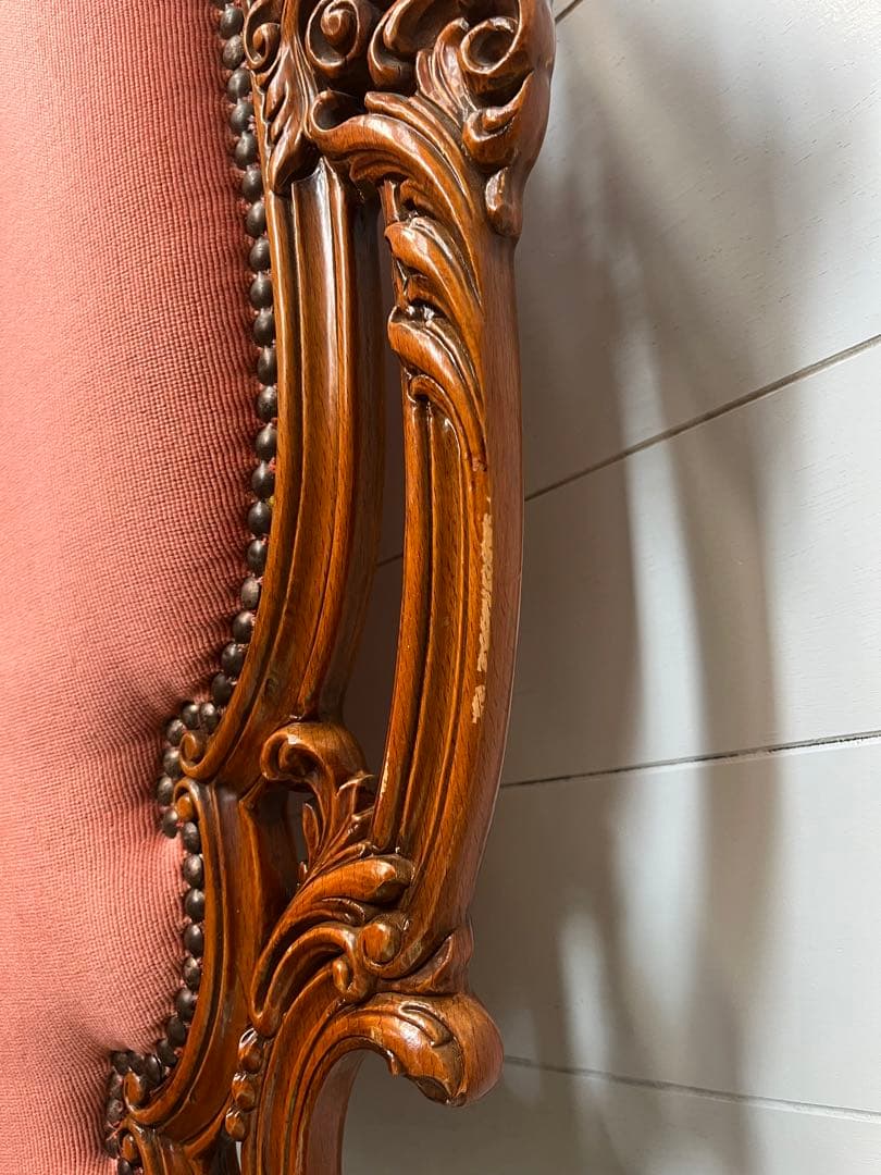 イタリー ソファ ロココ 木製 猫脚 洋風 イタリア