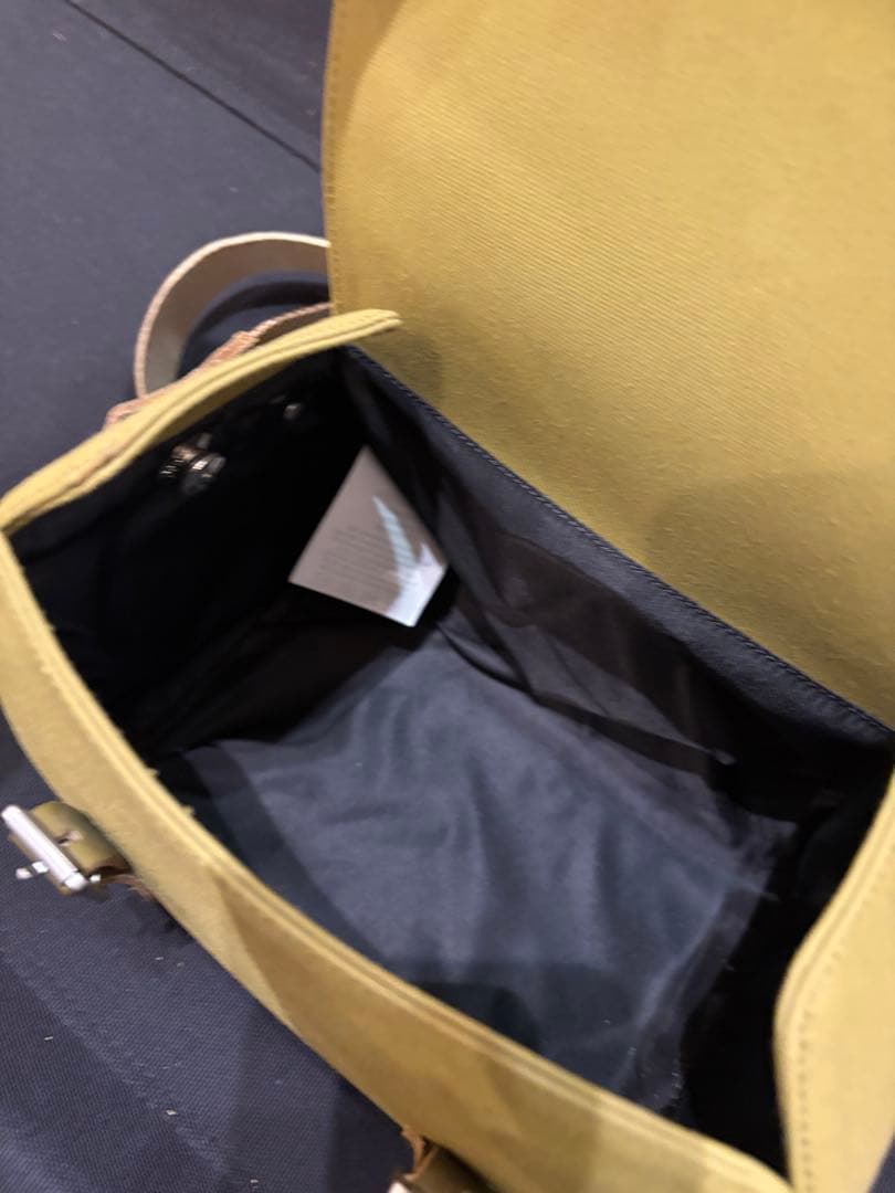 BROOKS オリーブグリーン バッグ ハンドルバッグ サドルバッグ