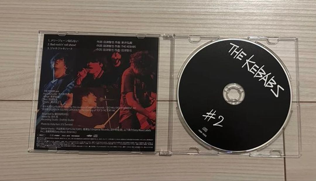 THE KEBABS CD デモCD音源　セット