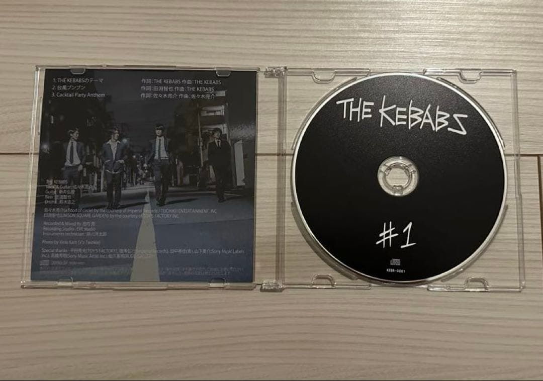THE KEBABS CD デモCD音源　セット