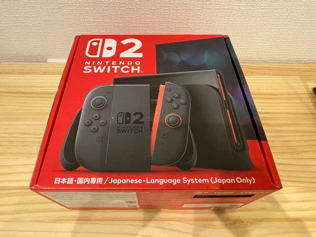 【使用僅か・美品】Nintendo Switch2 本体 日本語・国内専用