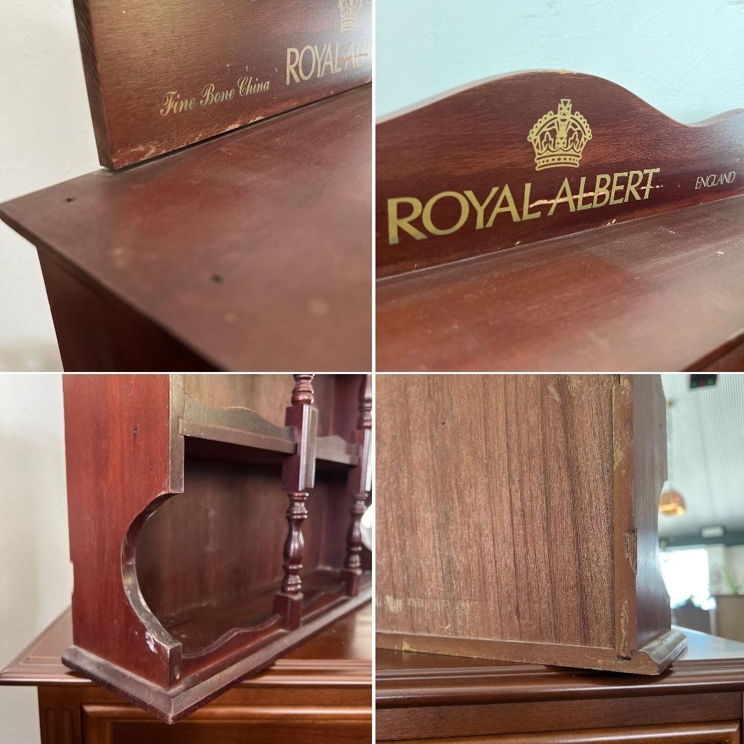 k341r120 英国 ロイヤルアルバート 12ヶ月のカップを飾るカップボード