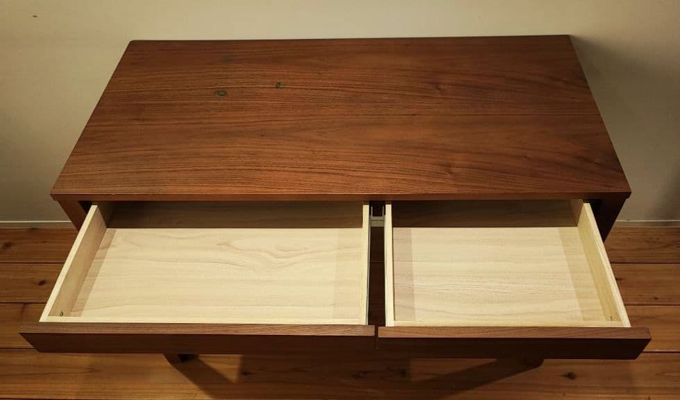 ACTUS アクタス デスク/テーブル/机 ウォールナット 分解発送・要組立