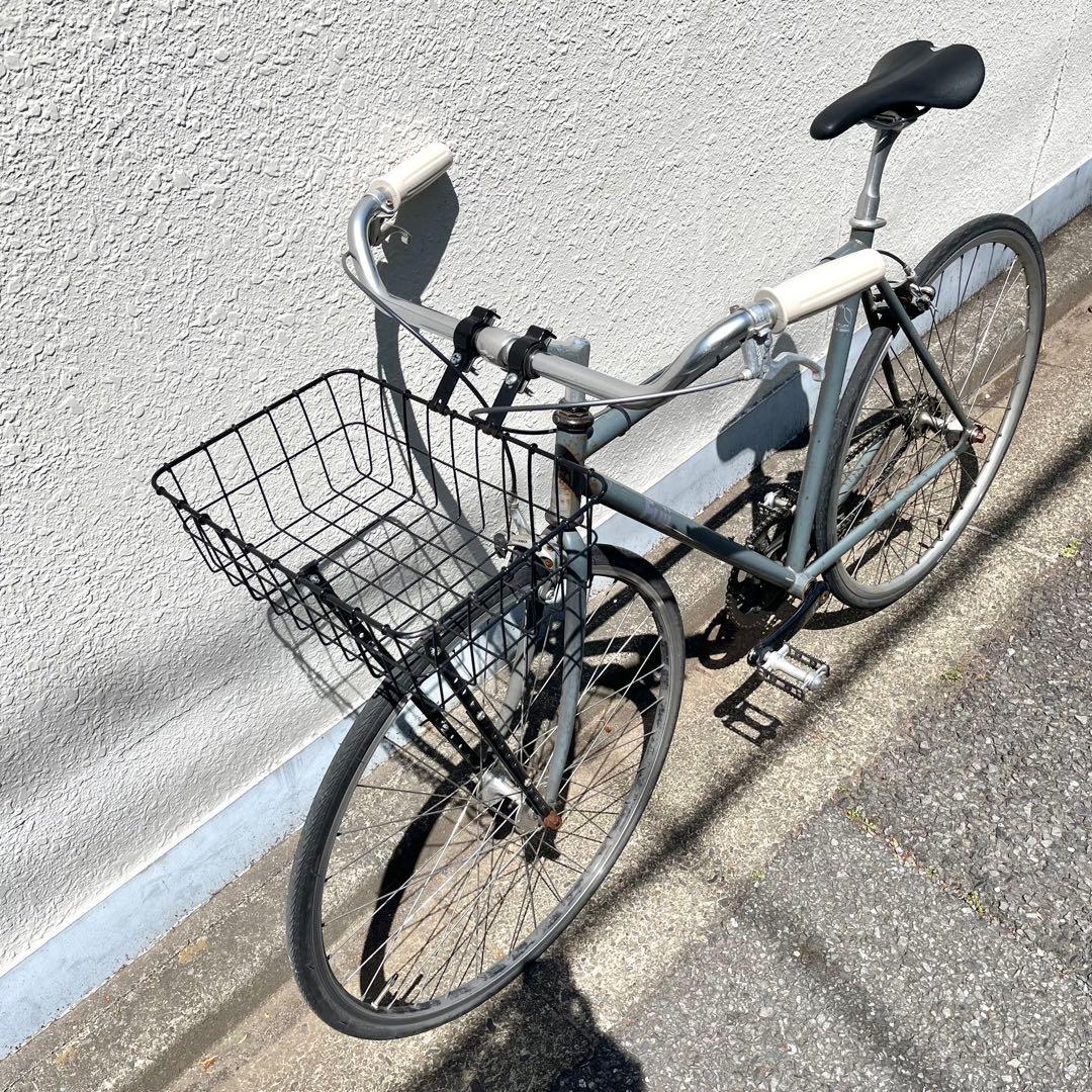 FUJI フジ TRACK トラック クロモリ グレー シングルスピード ピスト